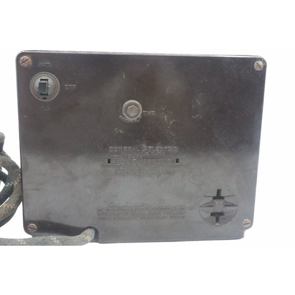 Vtg 1939 General Electric Household Timer & Clock Model 8H58 Tested Works - Picture 6 of 12